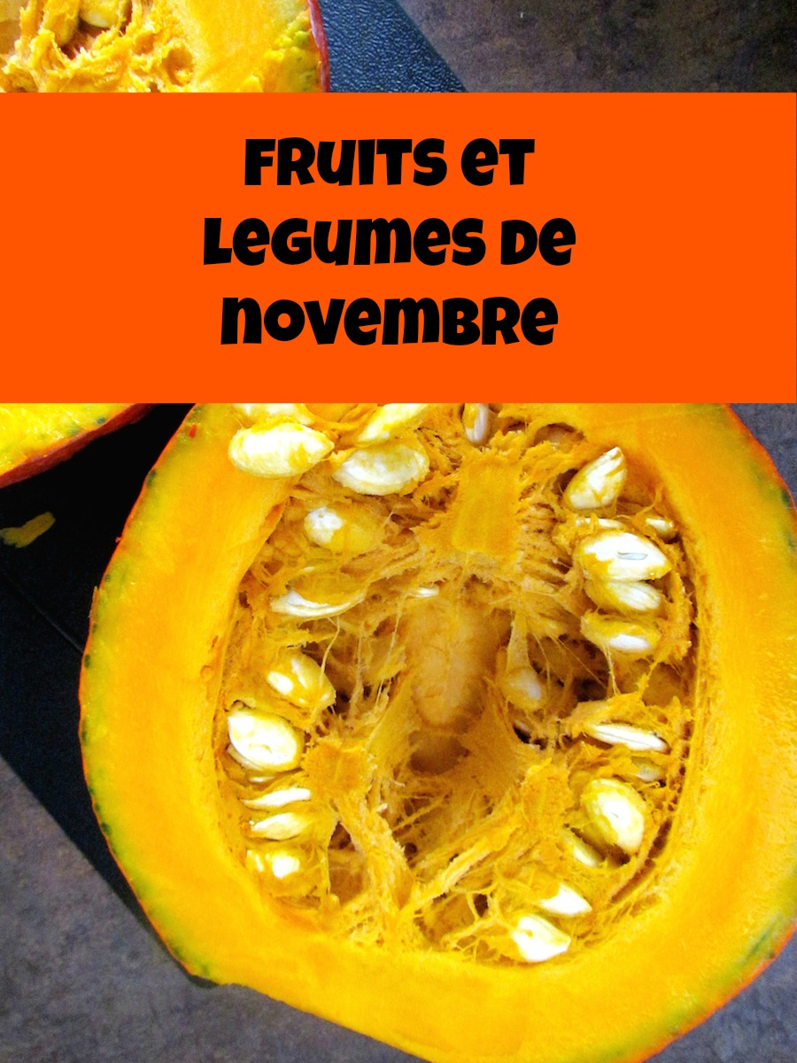 fruits et légumes de novembre | www.savormania.com